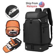 MY available 45L unisex travel bagpack waterproof Carry on backpack shoe compartment fits 16 inch la