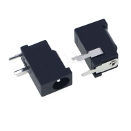 Dc-002 3.5 * 1.3 Three-Pin Straight Plug Two-Pin 3.5 * 1.3MM DC002 DC Power Socket