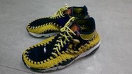 *~9527~* 2014年 5月 NIKE AIR FOOTSCAPE WOVEN CHUKKA YOTH 馬年 編織 彩虹編織 藍黃