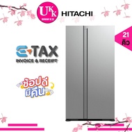 Hitachi ตู้เย็น SIDE BY SIDE R-S600PTH0 21 คิว Inverter R-S600 RS600 RS600PTH0