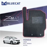 BLUECAT [Z-Mat] Full Set Car Mat HONDA JAZZ GK/MK3 [2014 - PRESENT] Special Customization Carpet 99.99% Fit
