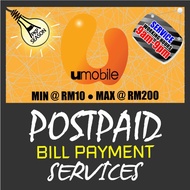 U MOBILE TELCO POSTPAID BILL Payment (BAYAR DISINI)