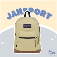 Umm Select| JANSPORT RIGHT PACK Backpack Beige Stone School Bag Laptop 28L