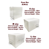 Foam Box for Frozen Items / Cooler Box / Styrofoam Ice Box