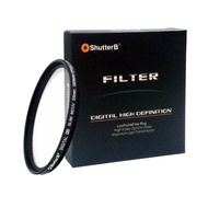 Filter Slim MC UV Shutter B ป้องกันหน้าเลนส์  37mm  39mm  40.5mm  55mm  62mm  72mm