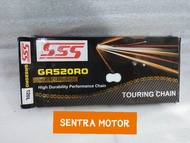 Rantai SSS ORING Ukuran 520-120L RO Rantai Oring 520-120L SSS 520RO