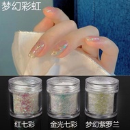 AB Transparent Colorful Manicure Sequins Phantom Color Big Small Mixed Mermaid Glitter Popular Mixed
