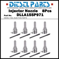 8Pcs Diesel Fuel Injector Nozzle Tips 093400-9710 DLLA155P971 for Toyota Landcruiser 70 / Prado 1VD-