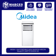 Midea 1HP Portable Aircon Non Inverter FP-54APT010HENV-N5