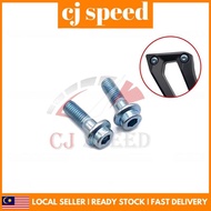 YAMAHA Y15ZR Y15 / LC135 LC 135 Rear Footrest Bracket Screw Foot Rest Holder Bolt Set Skru Tapak Pem