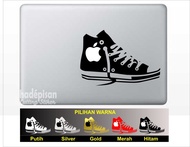 Stiker Cutting Sticker Macbook Laptop Apple Sneaker	