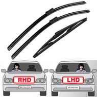 3x CFGYU สำหรับ MG ZS EV ZSEV 2017 2018 2019 2020 2021 2022 MGZS ใบปัดน้ำฝนกระจกหน้ารถหน้าหลังใบมีดอ