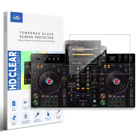 Tempered Glass Screen Protector for AlphaTheta XDJ-RX3, for Pioneer DJ XDJ-RX3 All-in-One 2-Channel 