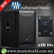 PreSonus Air18S 1200W 18" Powered Subwoofer Active PA Subwoofer (Air 18S)
