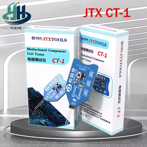 JTX Coil Tester CT-1 Motherboard Coil Tester Inductor Detector Tool for PC Repair Electromagnetic In