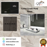 Granit Tile 60x60 Lantai Granit Sandimas Mondrian Black