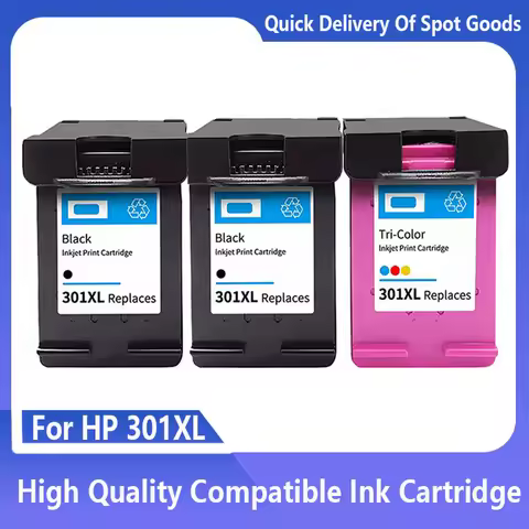 301 XL Remanufactured For HP 301 301XL Ink Cartridge For HP301 Envy 5530 Deskjet 2050 2540 2510 1000