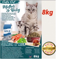 Makanan Kucing Cutes cat (Mother & Baby) 8kg Kitten Food Makanan Kucing 猫食 S/w Prodiet Power Royal C