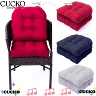 CUCKO Chair Cushion Seat Pad, 48cm Solid Color Swing Chair Mat, Durable 2 Seater Cotton Reclining Chair Rocking Chair Seat Mat Balcony