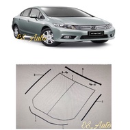 *TRO CIVIC FB 2012-2015 FRONT WINDSHIELD MOULDING/ CERMIN BESAR MOULDING