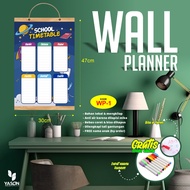 Wall Planer Hanging Lesson Schedule SERIES 1