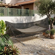 Hang Bed Cover 112x6.7x31.5 Inches Black Oxford Waterproof All Season Protection