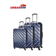 UrbanLite Conti (3-IN-1) 20 + 24 + 28inch Bundle Set Luggage - 360° Spinner Wheels | ABS Hard Case