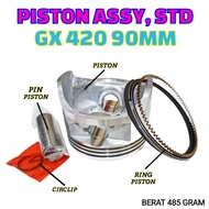 MESIN GX 420 PISTON ASSY 90MM STD SIZE FOR DRIVE ENGINE HONDA