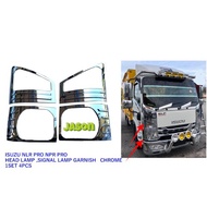 ISUZU NLR PRO NPR PRO HEAD LAMP,SIGNAL LAMP GARNISG CHROME CROME KROME LORRY ACCESSORIES