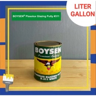 BOYSEN PLASOLUX GLAZING PUTTY B311 PANG MASILYA PINTURADONG ENAMEL NA KAHOY MASILYA PANG KAHOY