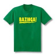 Summer Life Big Explosion bazinga sheldon sheldon Short-Sleeved Cotton t-Shirt Same Style