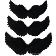 ```Black devil wings for cosplay - beautiful white angel wings```