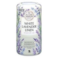 Kobayashi Shoshugen Savon Air Freshener, White Lavender Linen, 400 mL