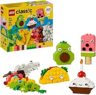 LEGO Classic Creative Food Friends 11039 Imaginative Pretend-Play Building Set for Kids Aged 4 and O