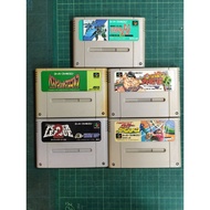 Vintage Nintendo Super Famicom Games Set H 5 pieces lot
