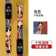 Cristiano Ronaldo Smart Football Black Technology Bracelet Mens Student Childrens Star Limited Editi