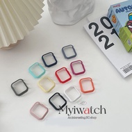 Apple watch macaron candy protective cover for iphone iWatch series 9 7 8 6 SE 5 4  Apple Watch 41mm 45mm 40mm 44mm hard bumper case full cover