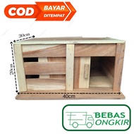 GUPON PAGUPON MERPATI TONG BURUNG DARA MURAH PINTU GESER SLOROK MODEL SEKAT BAHAN KAYU KUAT TERLARIS