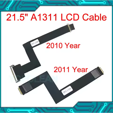 New LCD LED LVDS Cable Screen Flex Cable 593-1280 593-1350 For iMac 21.5" A1311 2010 2011 Year