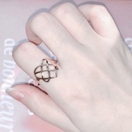 [TERMURAH] cincin titanium ikatan cinta warna putih love termurah