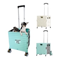 Pet Trolley Foldable - Pet Cargo - Dog Cat Cage Bag - Pet Traveling Bag - Dog Cat Multipurpose Folding Cart - Pet Stroller - Folding Dog Cat Trolley - Multipurpose Trolley