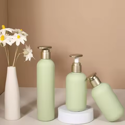 Green Blue Shower Gel Lotion Empty Bottle Liquid Soap Dispenser Travel Shampoo Bottle Cosmetics Trav