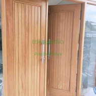 Kusen+pintu kupu2 dari bahan kayu jati perhutani