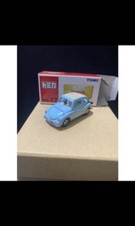 (二手)車全新 盒況如圖 TOMY TOMICA 舊藍標 黃金會場 NO.17 速霸陸 SUBARU 360