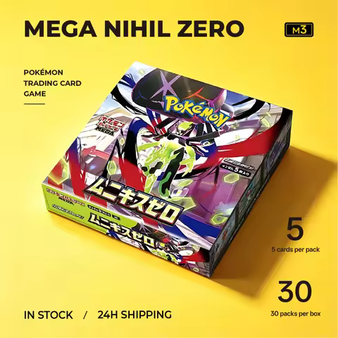 In Stock Pokemon Ptcg Booster Nihil Zero M3 M2a M4 M5 Sv8a Chinese Scarlet Violet Gem Pack Vol2 Vol3