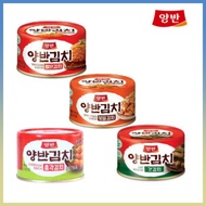 [Dongwon] Yangban Kimchi Canned Series / Chopped Kimchi, Stir-fried Kimchi, Gat Kimchi, Leaf Mustard Kimchi, Chong Gak Kimchi, Radish Kimchi/160g