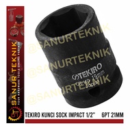 TEKIRO Impact Socket / Impact Socket Wrench 1/2" 6PT 6 PT 21mm 21 mm