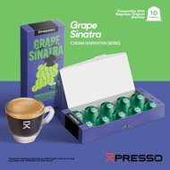 XPRESSO Coffee Capsules - Grape Sinatra - Nespresso Coffee Capsules Compatible - Nespresso Capsule -