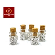 ⭐️Golden Wealth 999 Pure Fine Silver Grains Bottle 999纯银珠实心小银豆