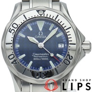 นาฬิกาข้อมือผู้หญิง Omega Seamaster 300M Quartz ขนาด 28 มม. รุ่น 2285.80 ตัวเรือนสแตนเลส สีน้ำเงินขั